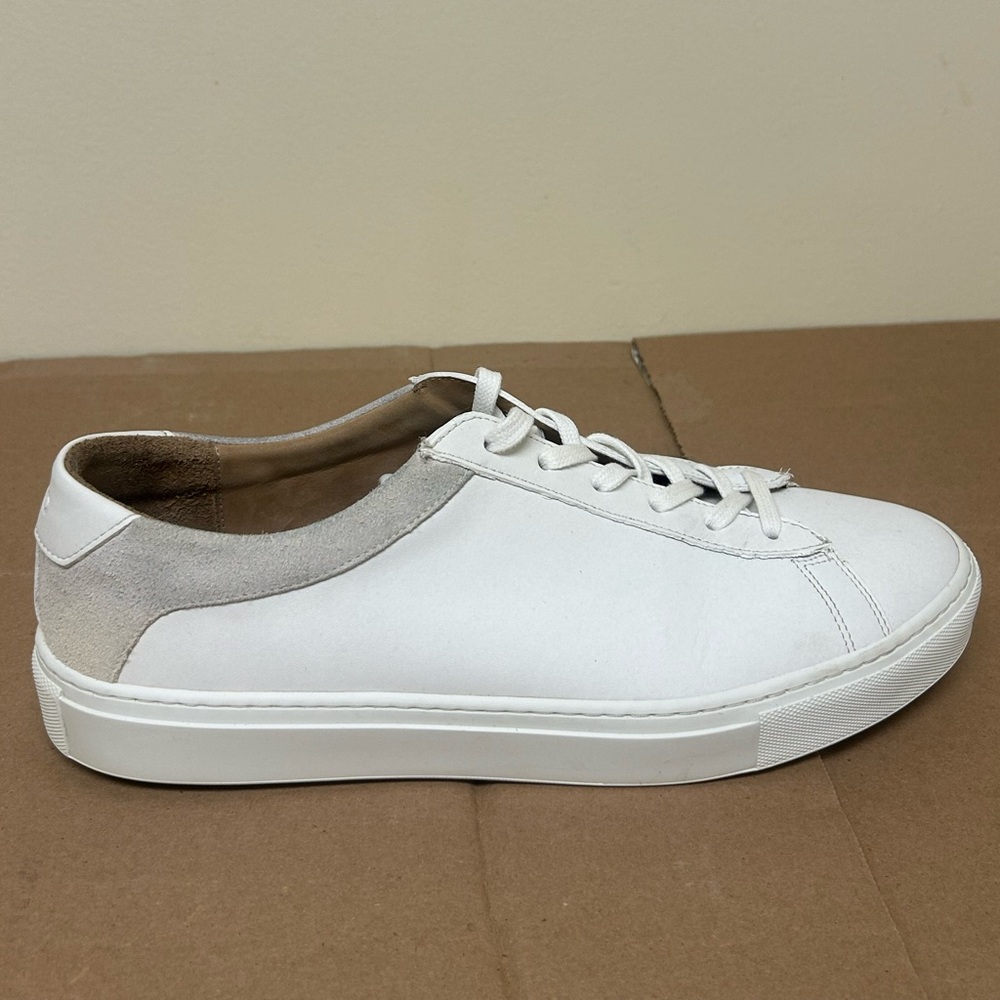 KOIO White and Suede Men's leatherSneakers